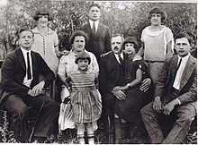 Lyons Family, Tisdale, Circa 1915.