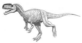 Реконструкция Monolophosaurus jiangi