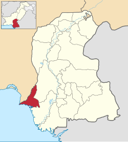 Location of Karachi Division