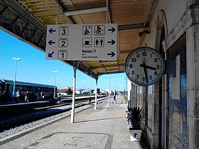 Gare de passageiros, em 2016