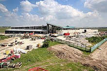 The Lightning Integrated Training Centre under construction during 2017.