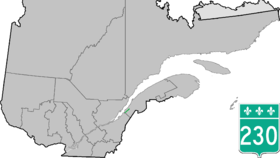 Image illustrative de l’article Route 230 (Québec)