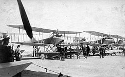 Rumpler 6B1-koneita Bulgariassa elokuussa 1918.