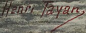 signature de Jean Henri Tayan