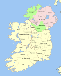 Ulster – Mappa