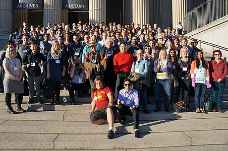 WikiConference USA in Washington, D.C. at the U.S. National Archives building, 2015