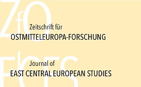 Image illustrative de l’article Zeitschrift für Ostmitteleuropa-Forschung