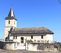 L'église de Sarlabous.