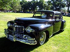 Continental coupé de 1948.