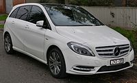 2012 Mercedes-Benz B 200 CDI BlueEFFICIENCY (pre-facelift; Australia)