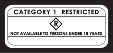 Category 1 restricted