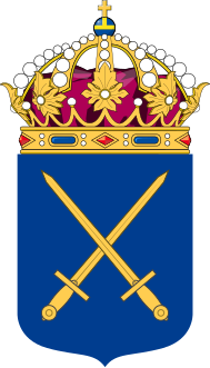 شعار معطف من الأسلحة من الجيش الملكي السويدي