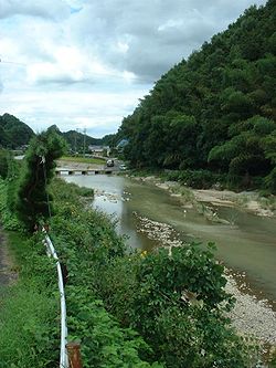 River near Ayagawa and Ayakami