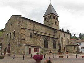 The Church of Saint-Nicolas, in Beaujeu