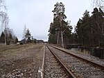 Bergsgårdens perrong.