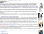 6th screencap of Biblical Criticism page in Wikipedia - none of this; this is a bit less than a full page