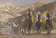 The Magi Journeying (Les rois mages en voyage)—James Tissot, c. 1886, Brooklyn Museum