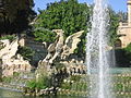 Griffons de la cascade du parc de la Ciutadella.