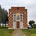 La chiesa della Madonna della Campagna a Castelvisconti, 1955.