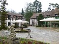 Cour du Domaine de la Butte à La Boissière-École (Yvelines),