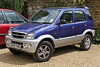 Daihatsu Terios (facelift, UK)