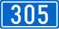 D305 state road shield