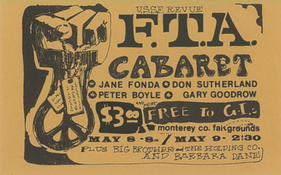 Ticket from FTA performance in Monterey, California