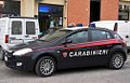 Una Fiat Bravo in dotazione al reparto