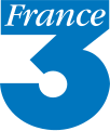 Logo de France 3 du 7 septembre 1992 au 6 janvier 2002.