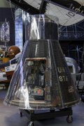 The Gemini VII space capsule