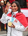 Gladys Tejeda: Long-distance runner. Gold medal at Women's marathon at the 18th Pan American Games.