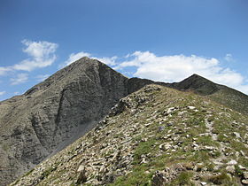 Grande Autane, côté col de Combeau