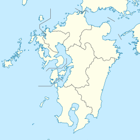 Map showing the location of Kinpōzan Prefectural Natural Park