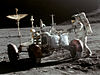 Lunar Rover-Manned land vehicle (NASA)