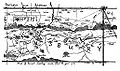 Map of colonists homes in Simsbury, Connecticut