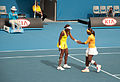 הטניסאיות ונוס וסרינה ויליאמס, שזכו פעמיים בטורניר הזוגות האולימפי