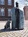 Sculpture of "Sjieëper" (Shepherd), by Henk Sillen