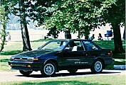 North American market Corolla GT-S coupé, adopting Sprinter Trueno styling (AE86)