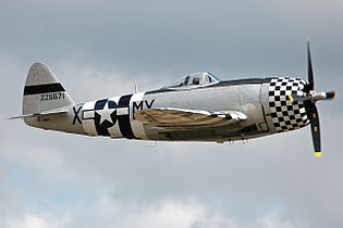 Republic P-47 Thunderbolt.