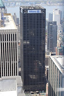 View of the Uris Building (now Paramount Plaza)