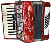 Accordion, introduced by German immigrants