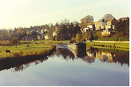 La Sambre à Merbes-le-Château.