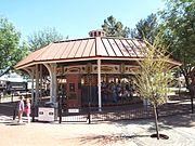 The Charro Carousal, built in 1950 and located in the McCormick-Stillman Railroad Park in Scottsdale, Arizona.