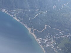 Sibuco from air