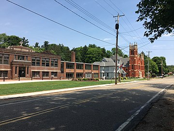 Main buildings of St. Joseph Parish, St. Joseph, Ohio, June 2018