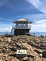 Saint Mary Peak fire lookout tower