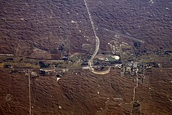 Aerial view of Thedford