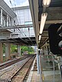 Tracks towards Shenzhen seen from platform 2