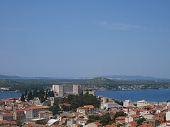 View of St. Michael's Fortress from Barone Fortress