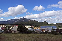 View of Mount Kokshetau